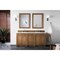 James Martin Vanities Bristol 72in Double Vanity, Saddle Brown w/ 3 CM White Zeus Quartz Top 157-V72-SBR-3WZ - alternate 5